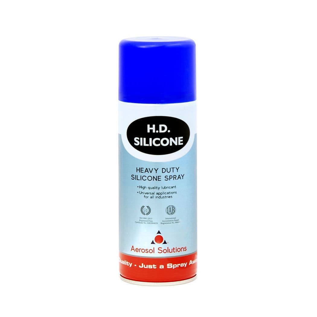 0201 H.D SILICONE Heavy Duty Silicone Spray - Pack of 12 x 400ml