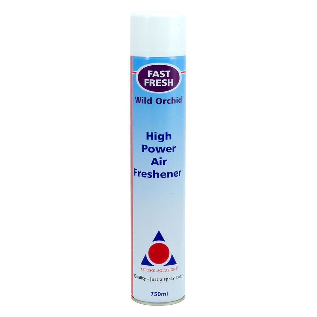 0324 FAST FRESH High Powered Air Freshener Wild Orchid - Pack of 6 x 750ml