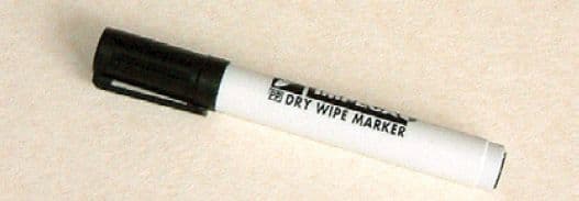 53433 Dry wipe marker pen Safety Sign