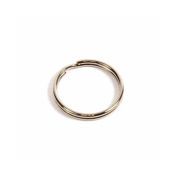 55160 25mm Nickel Plated Steel Split Ring for engraved Key Fobs