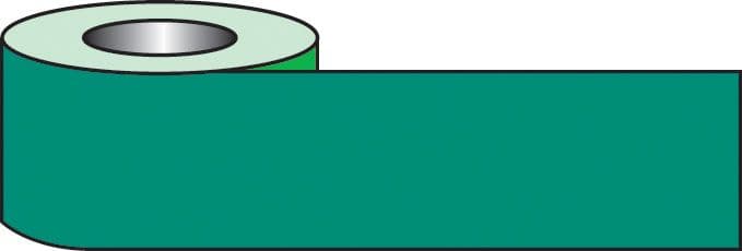 58606 Self adhesive floor tape 33m x 50mm - green (33M x 50mm) Safety Sign