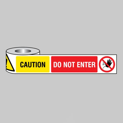 58608 Caution - Do Not Enter - Barrier Tape (250M x 75mm)