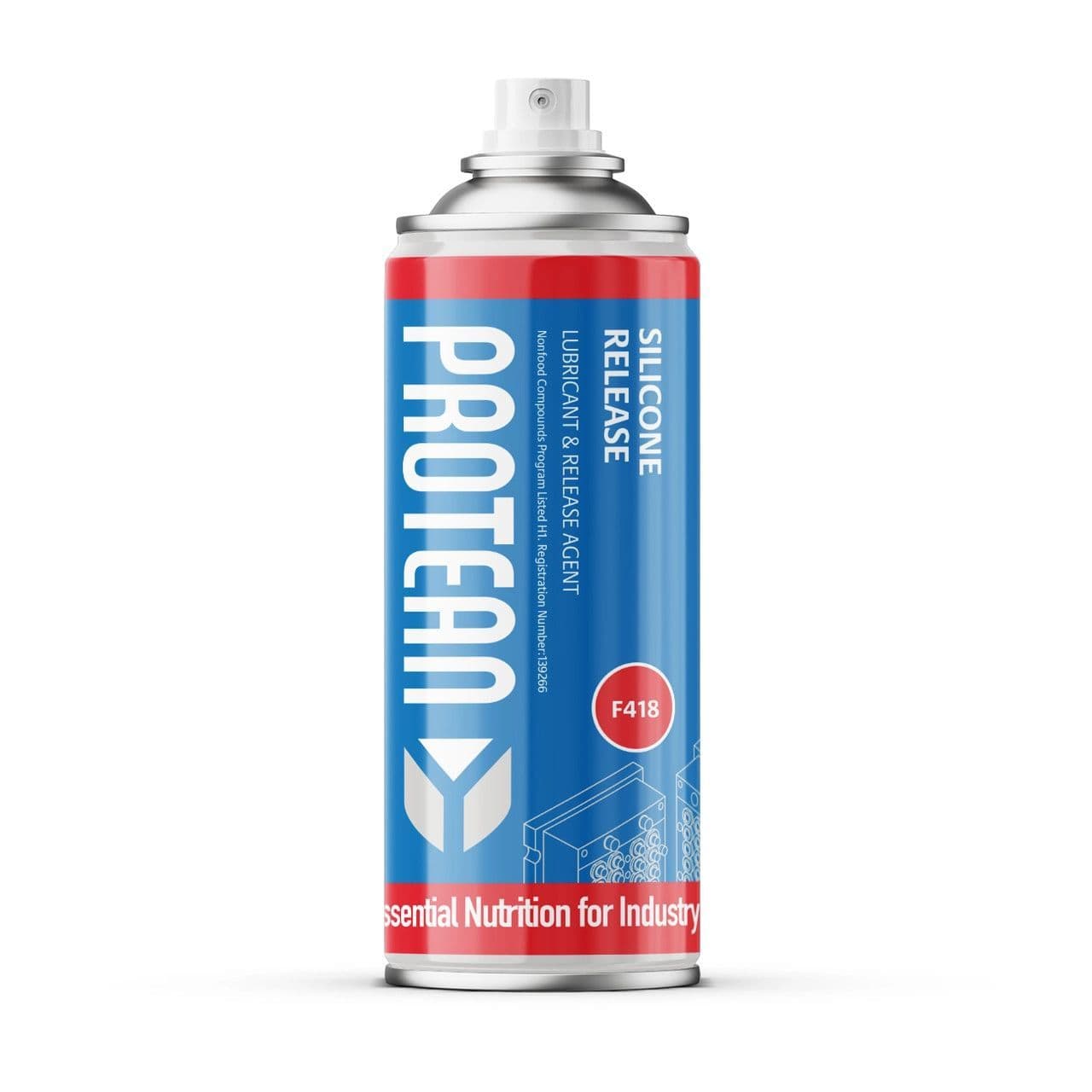 F418 Silicone Release NSF - Size 400 ml / Sold in packs of 12