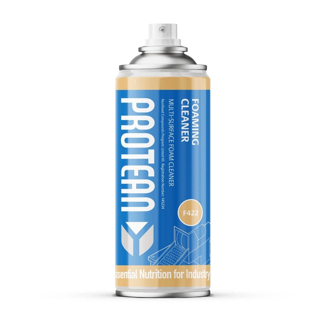 F422 Foaming Cleaner NSF - Size 400 ml / Sold in packs of 12