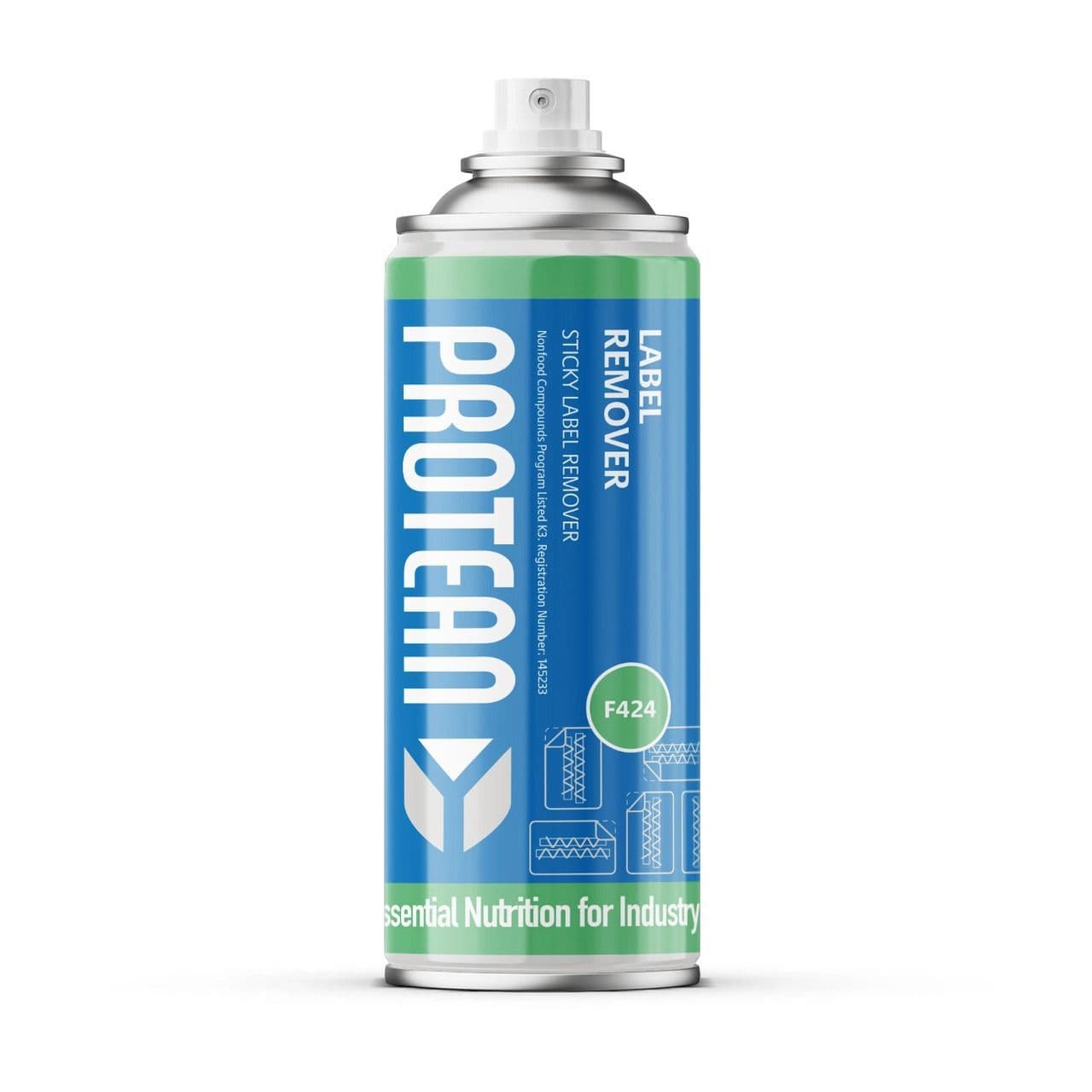 F424 Label Remover NSF - Size 400 ml / Sold in packs of 12