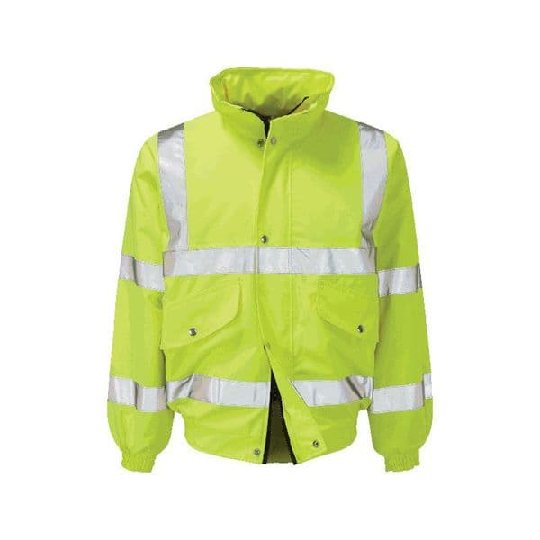 NPORS Hi-Vis Bomber Jacket