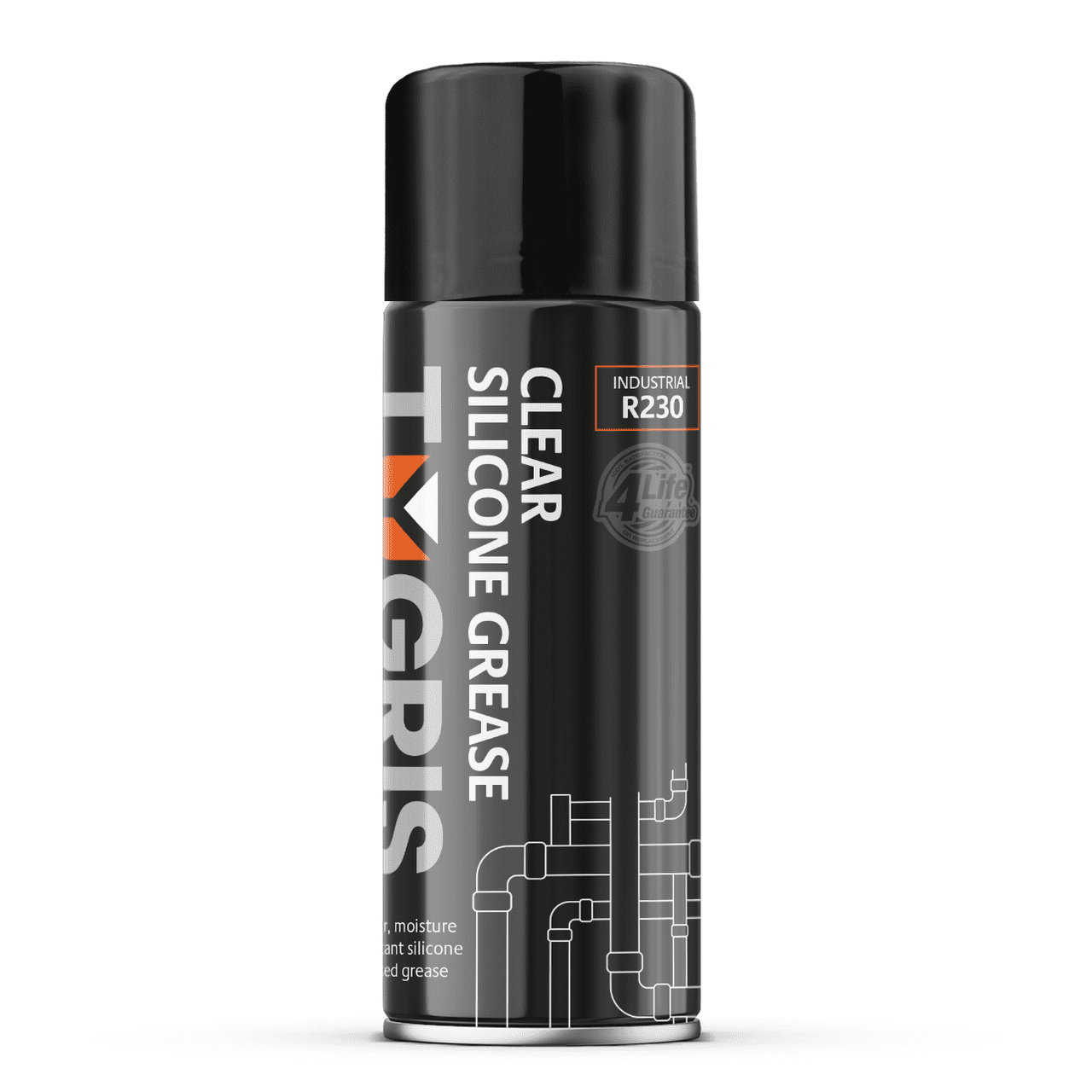 R230 Clear Silicone Grease - Size 400 ml / Sold in packs of 12