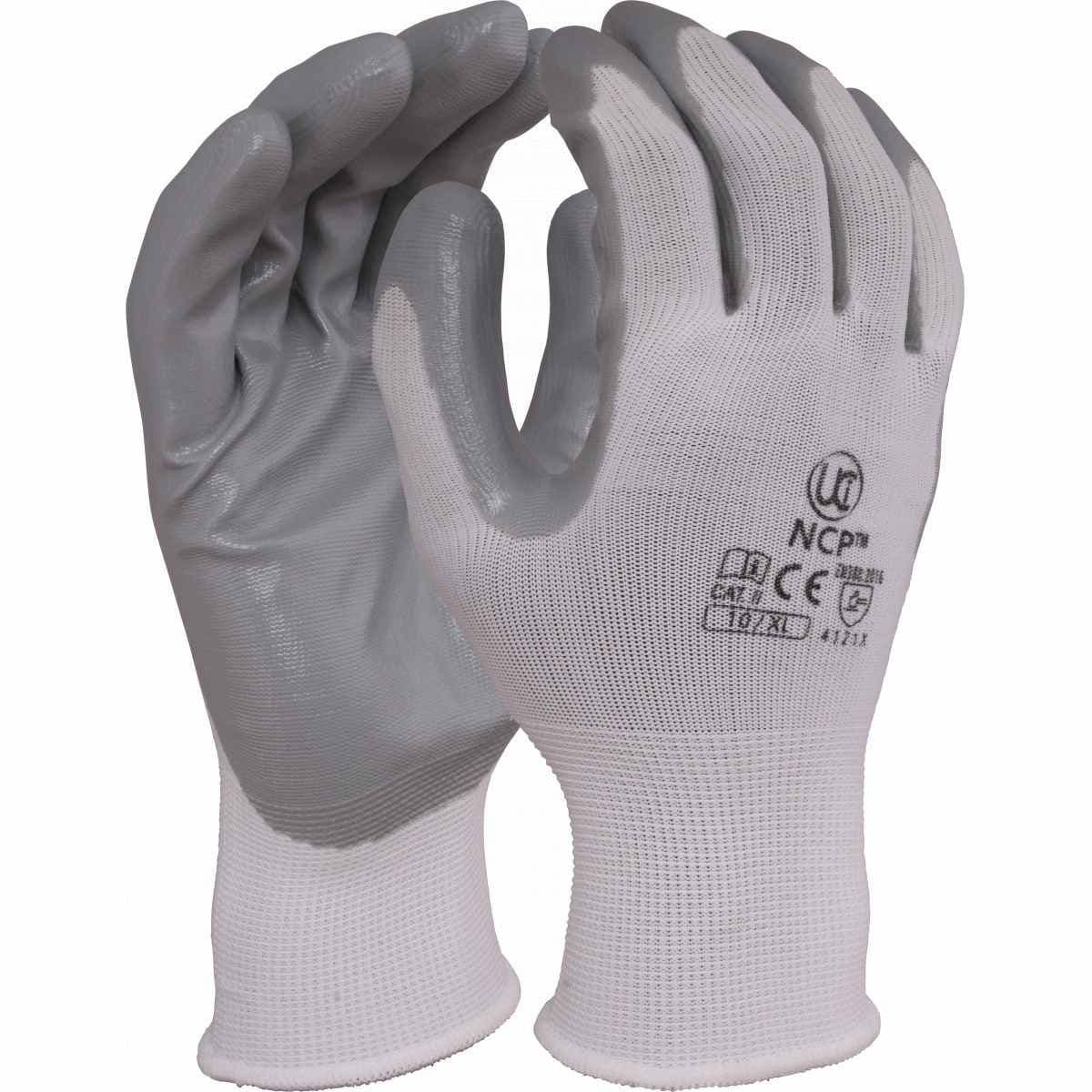 UCI NCP Palm Coated Polyester Gloves - Pack of 10