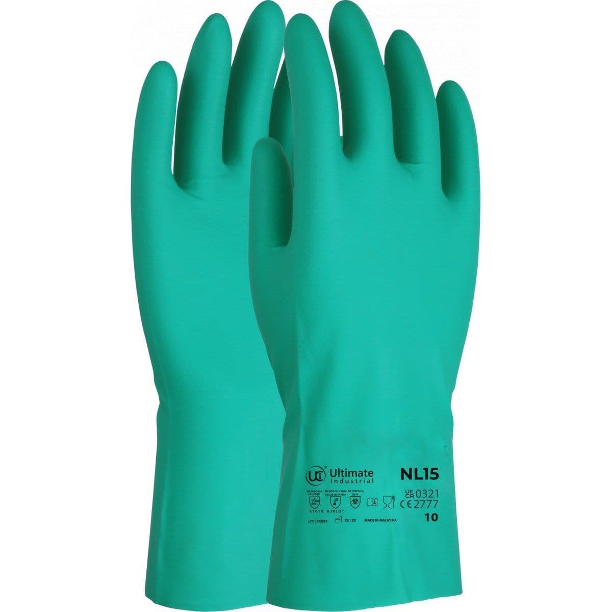 UCI NL15 Chemical Resistant Gauntlets - Pack of 10