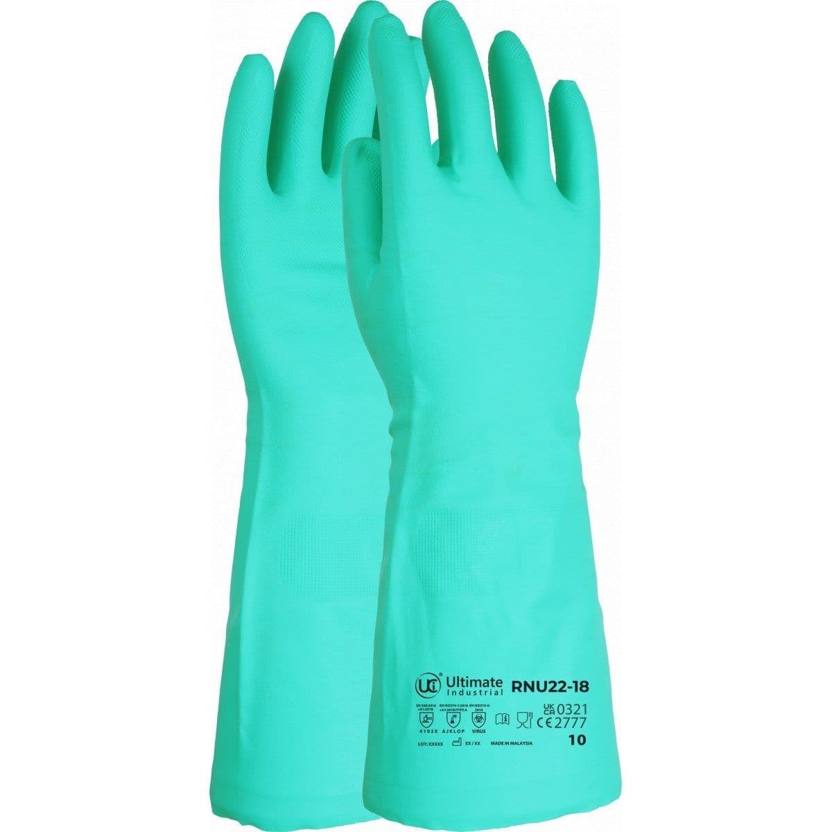 UCI RNU22 Premium 18" Chemical Gauntlets - Pack of 6