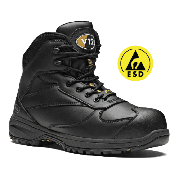 V1920 Black Octane IGS Safety Boot