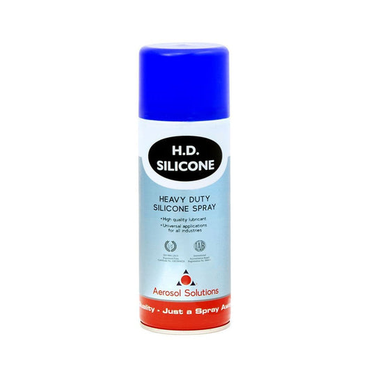 0201 H.D SILICONE Heavy Duty Silicone Spray - Pack of 12 x 400ml
