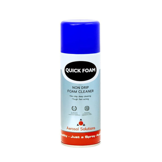 0301 QUICK FOAM Non-Drip Foam Cleaner - Pack of 12 x 400ml