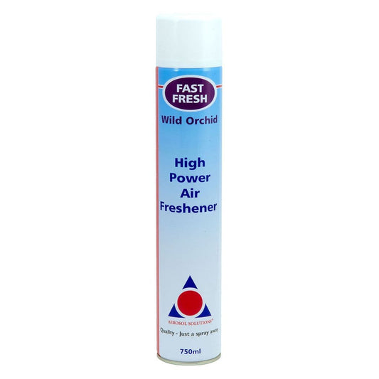 0324 FAST FRESH High Powered Air Freshener Wild Orchid  - Pack of 6 x 750ml