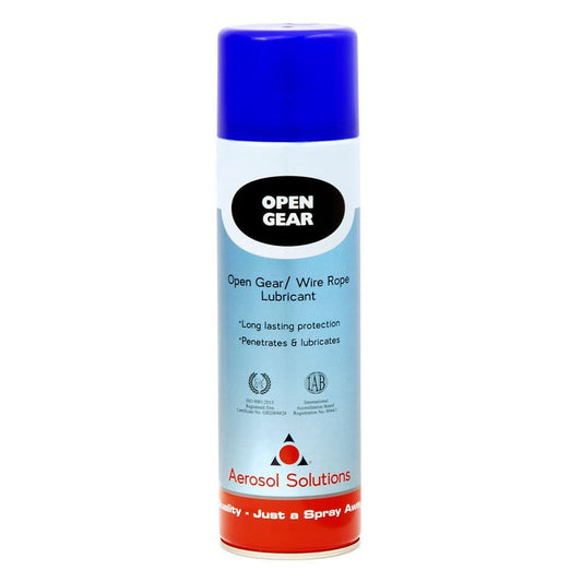 0407 OPEN GEAR Wire Rope Lubricant - Pack of 12 x 500ml