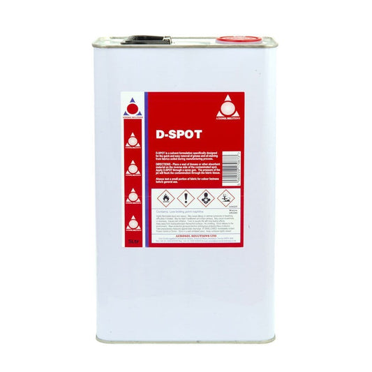 1018C D-SPOT Solvent Spot Cleaner - Pack of 4 x 5L