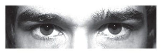 11750G Eye photo sign (no message) *For use with G,K,V sizes* Rigid Plastic (300x100mm) Safety Sign