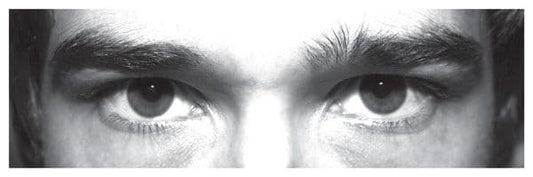 11750M Eye photo sign (no message) *For use with M,Q sizes* Rigid Plastic (600x200mm) Safety Sign