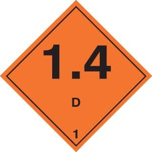 14502F 1.4 diamond Rigid Plastic (200x200mm) Safety Sign