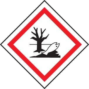 14547U GHS Label - Environmentally Hazardous Rigid Plastic (100x100mm) Safety Sign