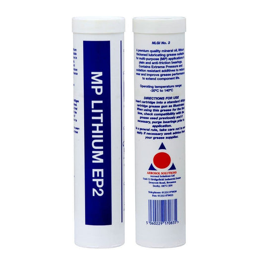 1511 EP2 LITHIUM GREASE Lithium Grease Cartridge - Pack of 12 x 400g