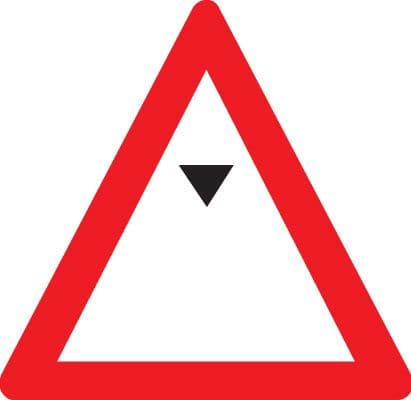 17506N Height restriction (specify height) Rigid Plastic (400x400mm) Safety Sign