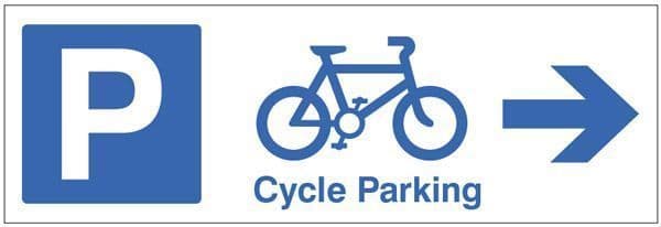 17692M Cycle parking Safety Sign