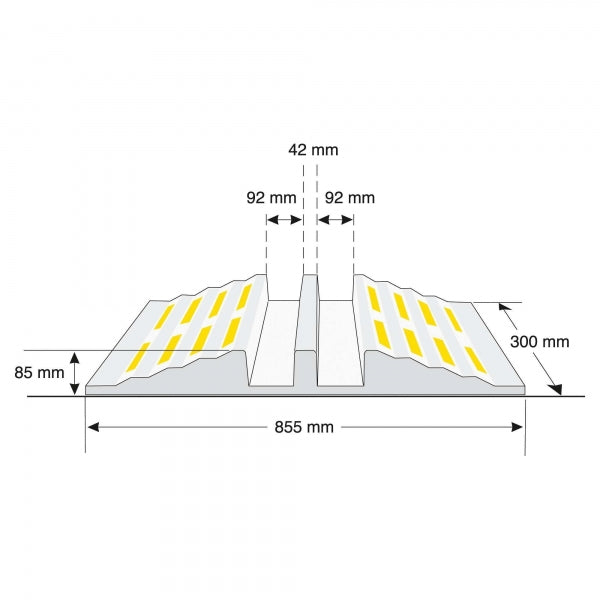 TRAFFIC-Line Hose and Cable Ramp