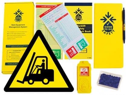 51309 Good to go safety forklift weekly kit  (320x125x40mm) Safety Sign