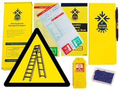 51311 Good to go safety ladders weekly kit  (320x125x40mm) Safety Sign