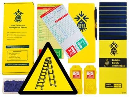 51315 Good to go safety ladders daily kit  (250x125x80mm) Safety Sign