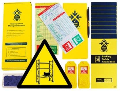51316 Good to go safety racking daily kit  (250x125x80mm) Safety Sign