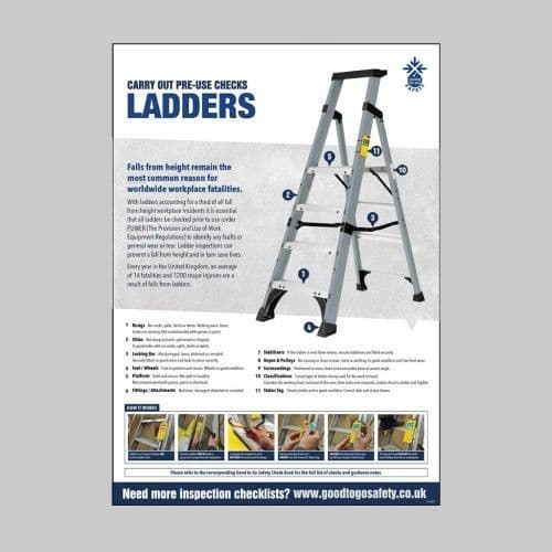 51361 - Ladder Inspection Checklist Poster (A2)