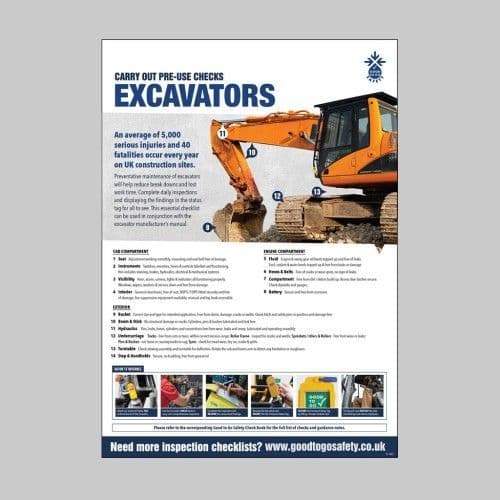 51369 - Excavator Inspection - Recyclable Synthetic Paper- 420 x 594mm (A2)