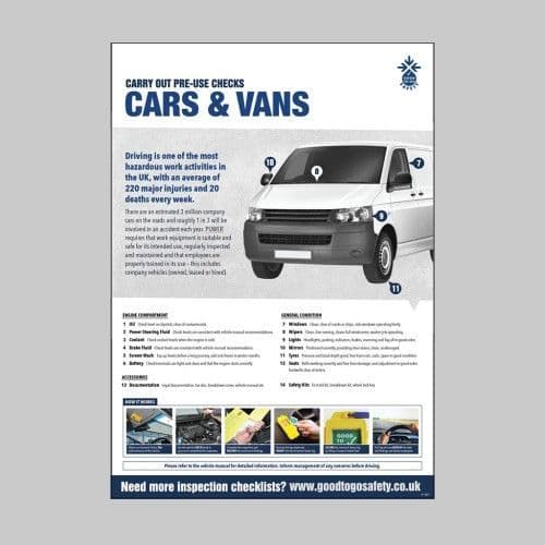 51387 - Fleet Vehicle Inspection - Recyclable Synthetic Paper - 420 x 594mm