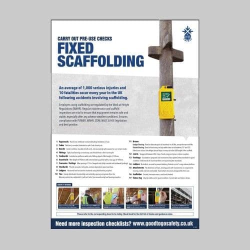 51388 - Scaffolding Inspection - Recyclable Synthetic Paper - 420 x 594mm