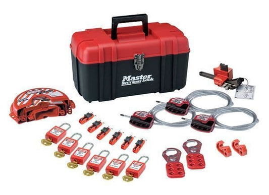 53331 Standard Lockout Kit, c/w Electrical & Mechanical Devices Safety Sign