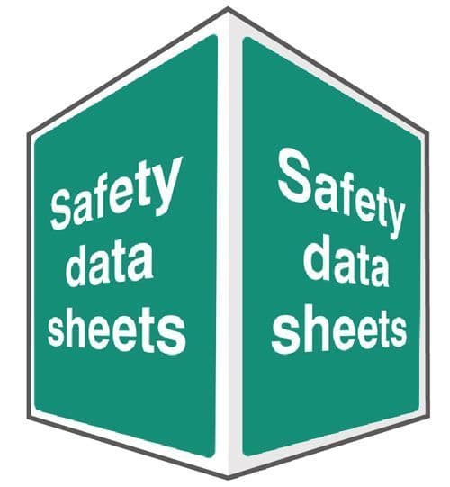 54300 Safety data sheets - Easyfix Projecting Signs Safety Sign