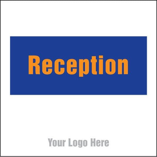 55706 Reception, site saver sign 400x400mm  (400x400mm) Safety Sign