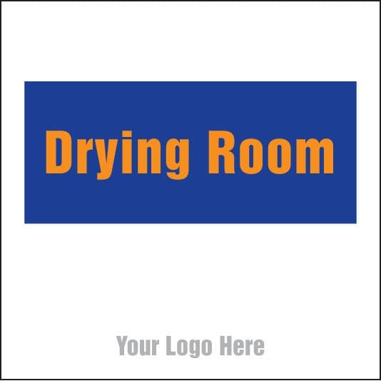 55724 Drying room, site saver sign 400x400mm  (400x400mm) Safety Sign