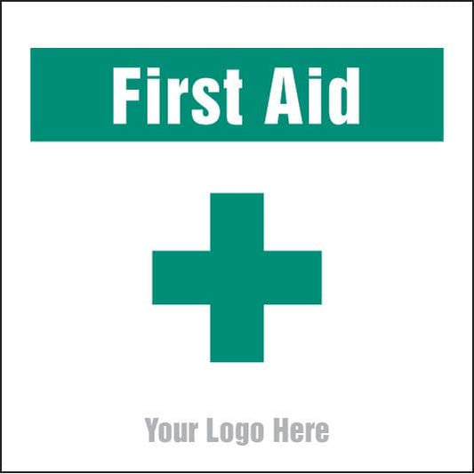 55727 First aid, site saver sign 400x400mm  (400x400mm) Safety Sign