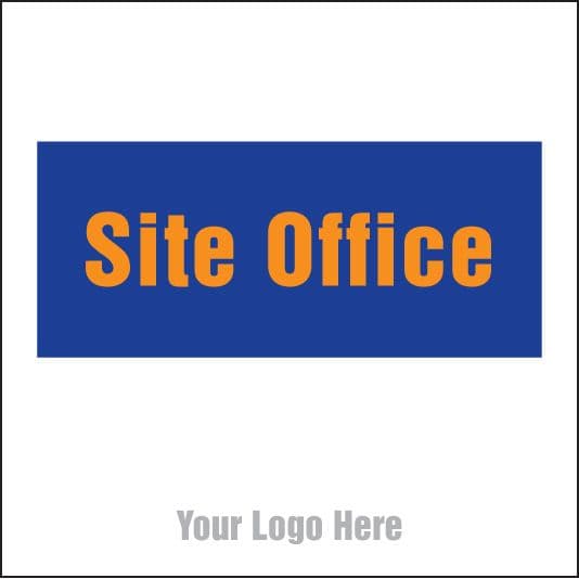 55730 Site office, site saver sign 400x400mm  (400x400mm) Safety Sign