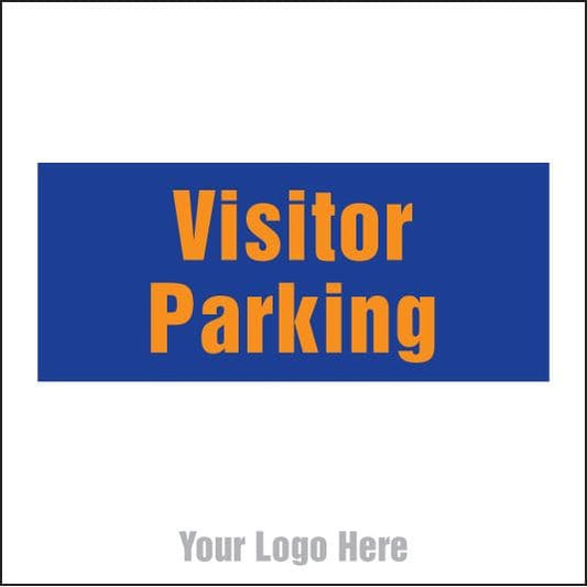 55733 Visitor parking, site saver sign 400x400mm  (400x400mm) Safety Sign