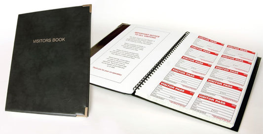 56072 Refill Visitor Book - 300 inserts  (A4) Safety Sign