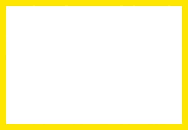 56194 Blank Adapt-a-sign - Yellow Border 215x310mm  (215x310mm) Safety Sign