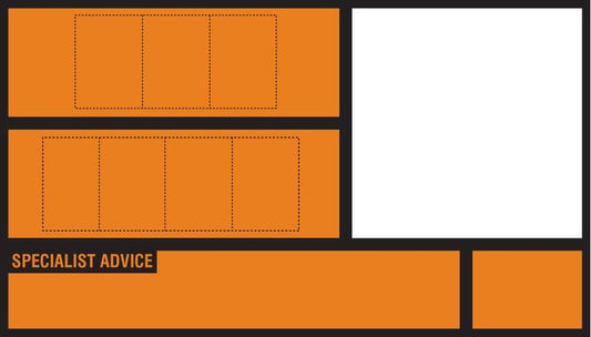 56239 Design your own hazchem placard sav  (700x400mm) Safety Sign