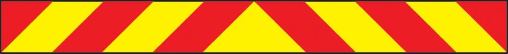 56331 Vehicle hazard panel 1400 x 140mm reflective magnetic  (1400x140mm) Safety Sign