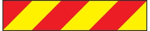 56336 Vehicle hazard panel 700 x 140mm reflective magnetic  (700x140mm) Safety Sign
