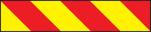 56337 Vehicle hazard panel 700 x 140mm reflective magnetic  (700x140mm) Safety Sign