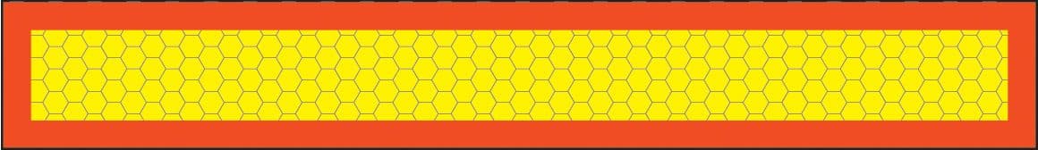 56347 ECE70 Vehicle marking plate 1200x200mm boxed  (1200x200mm) Safety Sign